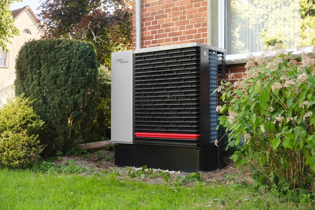 Home standby generator installed at a Calgary residence
